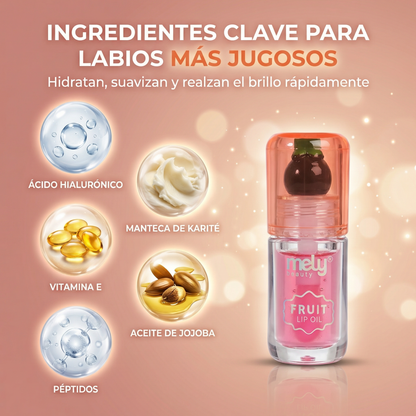 Mely Beauty Fruit Lip Oil
